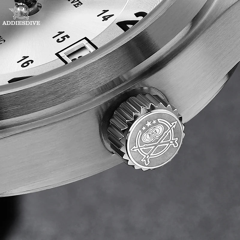 ADDIESDIVE Luxurious Men's Automatic Watch NH35A - Sapphire Glass & Stainless Steel