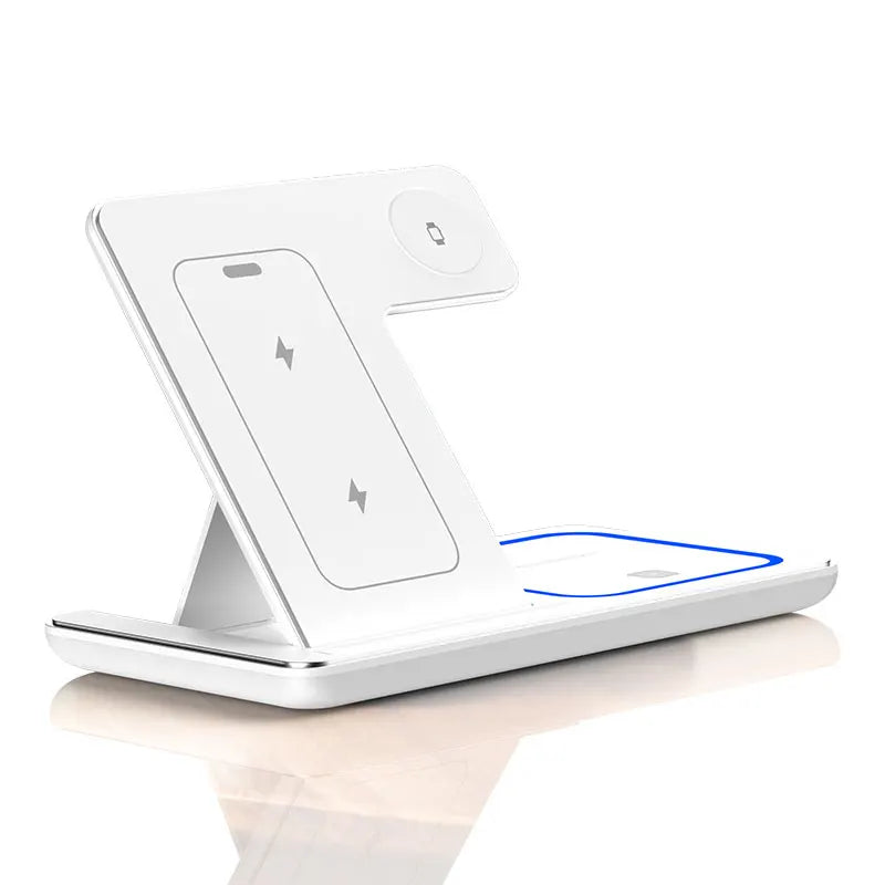 3 in 1 Foldable Wireless Charger - Charge Everything with Style!