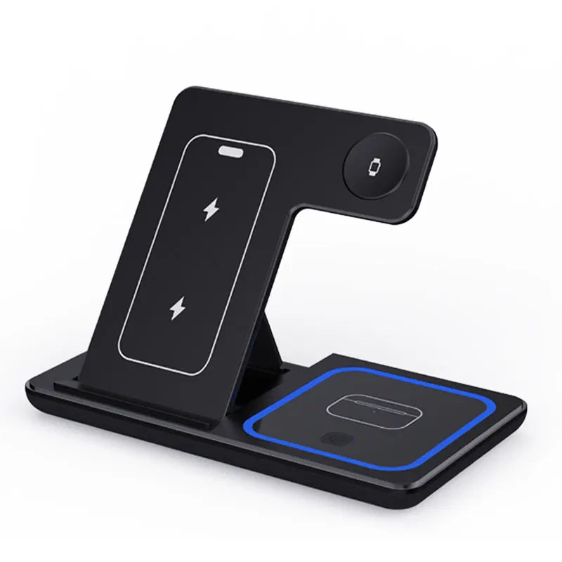 3 in 1 Foldable Wireless Charger - Charge Everything with Style!