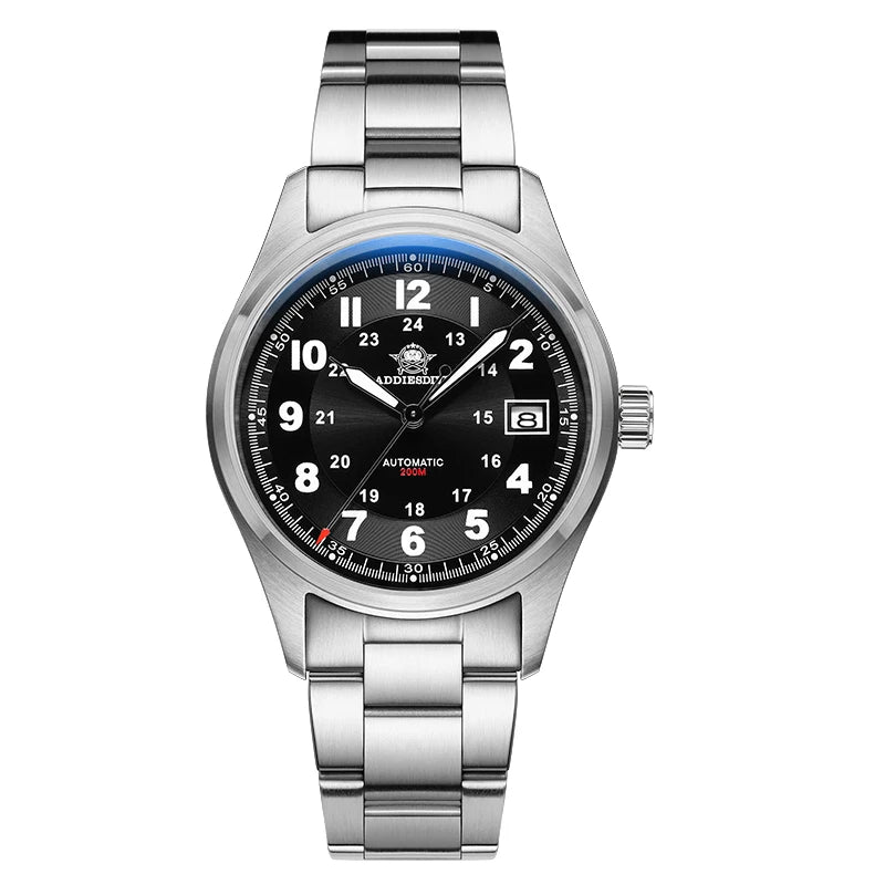 ADDIESDIVE Luxurious Men's Automatic Watch NH35A - Sapphire Glass & Stainless Steel